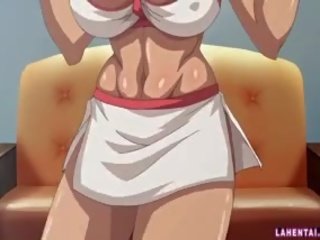 To titted hentai blondie bơm sâu từ phía sau