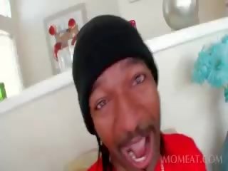 Slutty Excited stunner Mouth Fucking Monster Black member