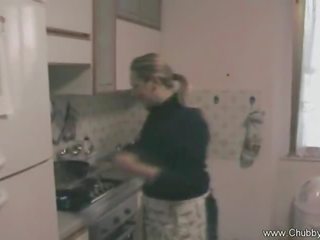 Italiaans novice funtime in keuken