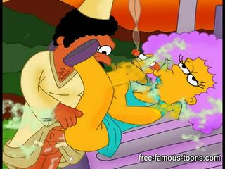 Simpsons animasi pornografi pesta liar