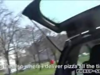 Pizza Delivery young female Liliane Fucked With Her Customer