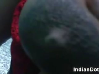 Mooi indisch kuiken melk haar borsten