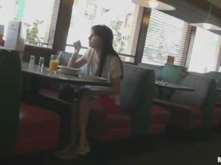 Nét đẹp spotted trong các diner fucked lược cứng