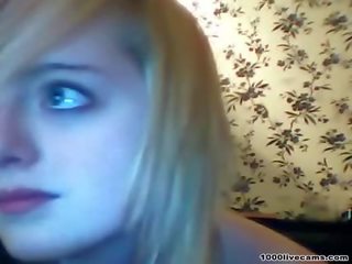 Came: blond webcam jeune femme