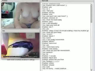 Chatroulette desiring Turkish Little Shy Masturbate