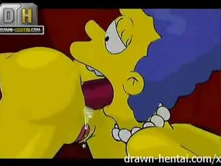 Simpsons xxx vídeo - sexo a três