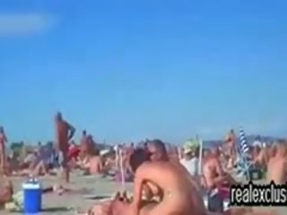 Público nua praia troca de casais adulto filme em verão 2015