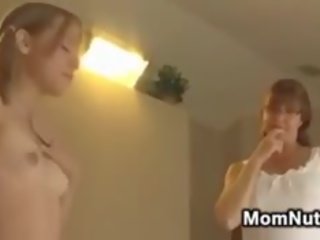 Mom and young jeng share a manhood pov